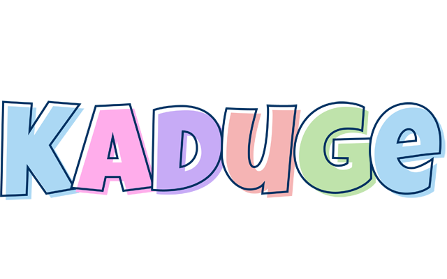 Kaduge pastel logo