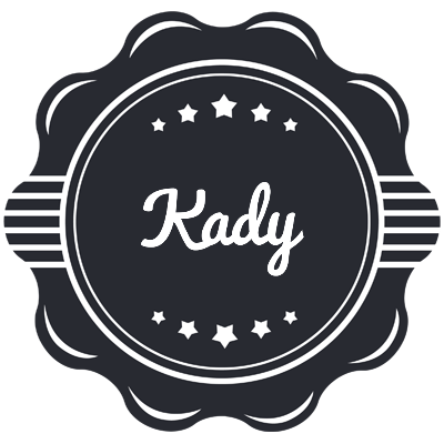 Kady badge logo