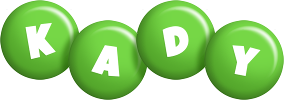 Kady candy-green logo