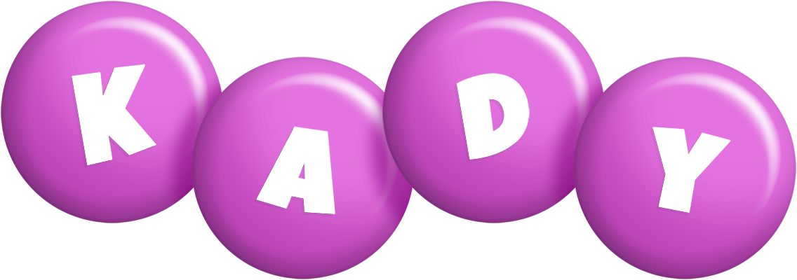 Kady candy-purple logo