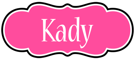 Kady invitation logo