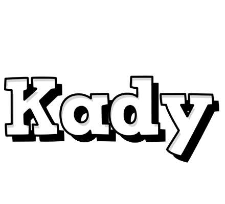 Kady snowing logo