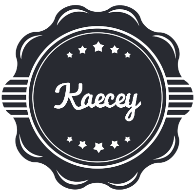 Kaecey badge logo
