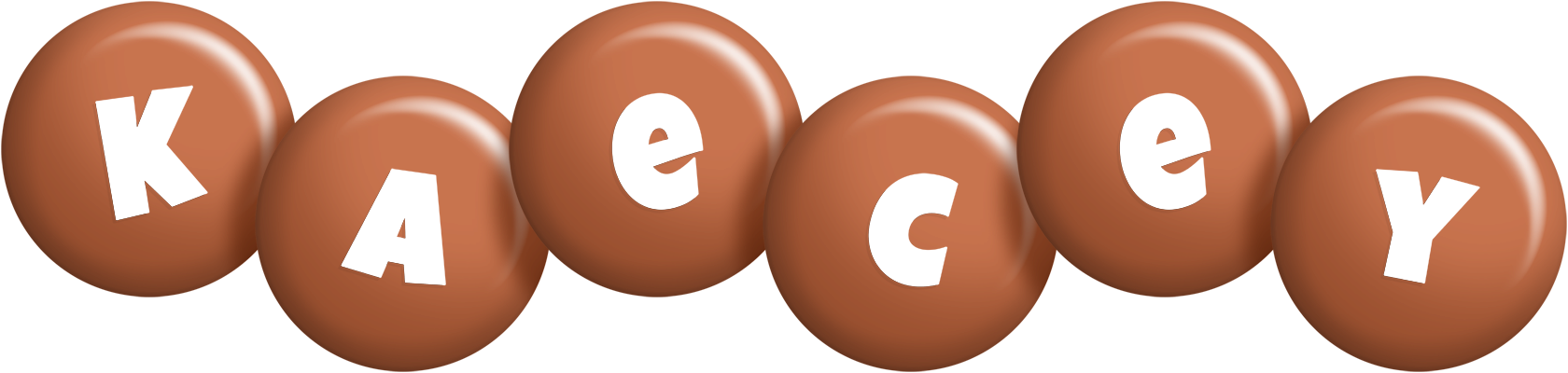 Kaecey candy-brown logo