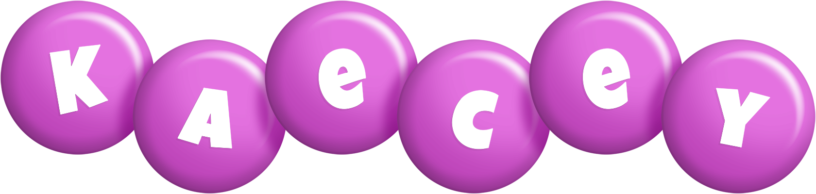 Kaecey candy-purple logo