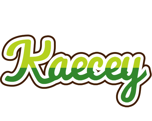Kaecey golfing logo