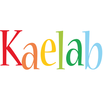 Kaelab birthday logo