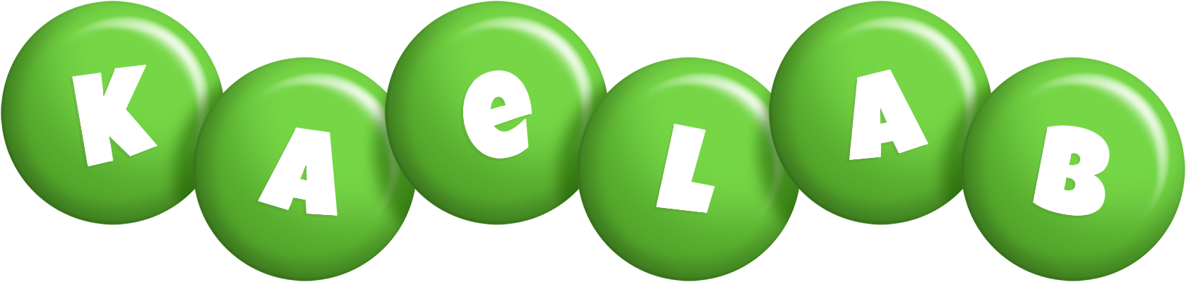 Kaelab candy-green logo