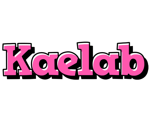 Kaelab girlish logo
