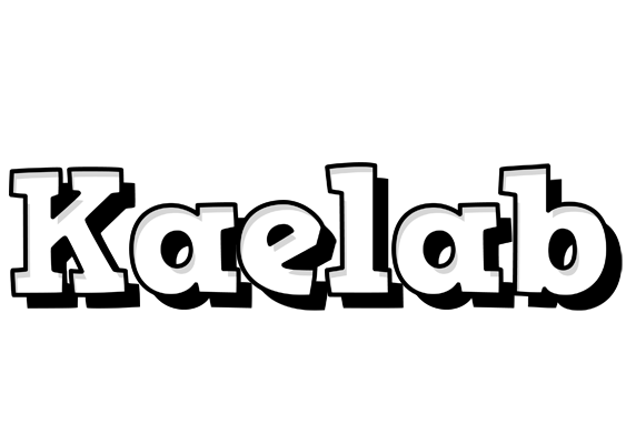 Kaelab snowing logo