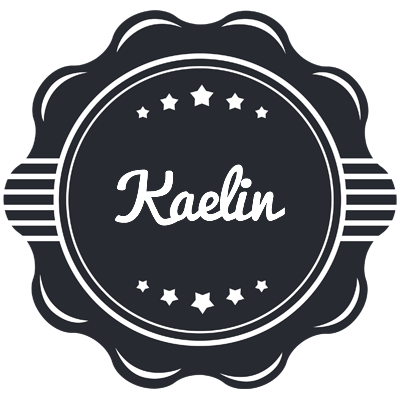 Kaelin badge logo