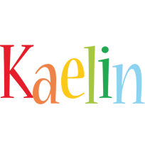 Kaelin birthday logo