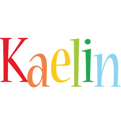 Kaelin birthday logo