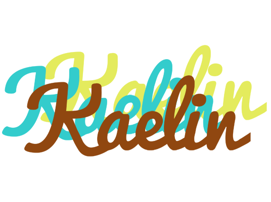 Kaelin cupcake logo