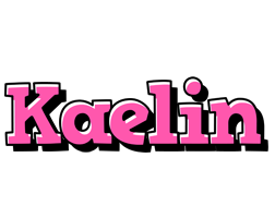 Kaelin girlish logo