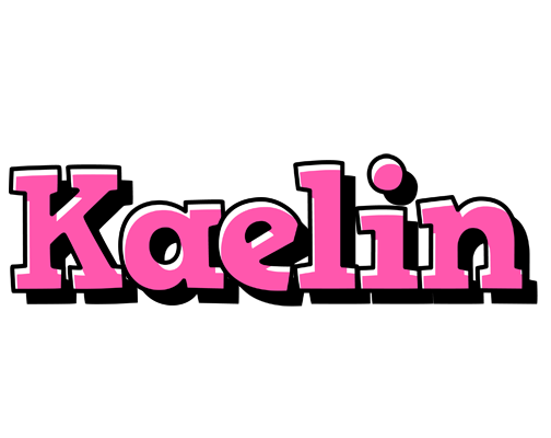 Kaelin girlish logo