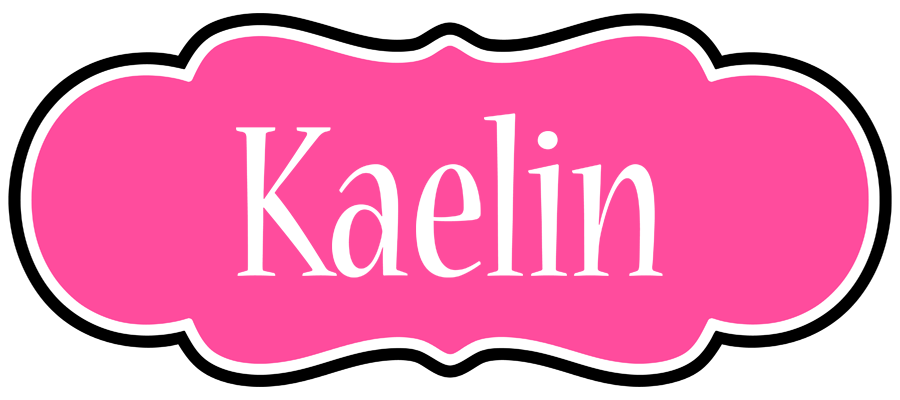 Kaelin invitation logo