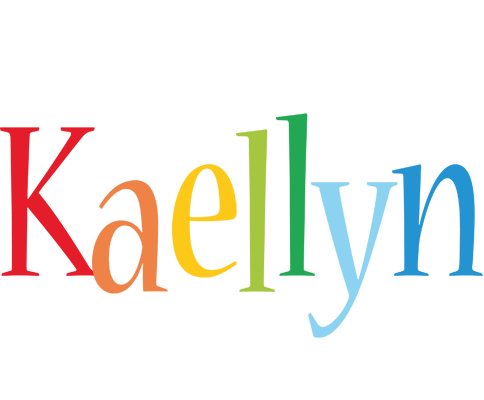 Kaellyn birthday logo