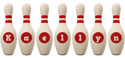 Kaellyn bowling-pin logo