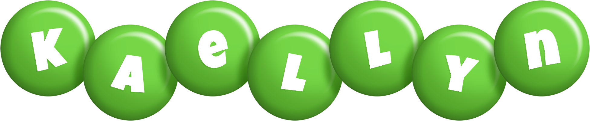 Kaellyn candy-green logo