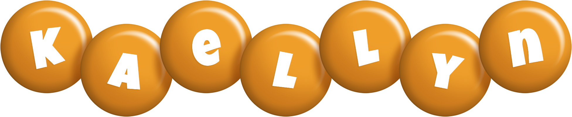 Kaellyn candy-orange logo