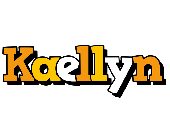 Kaellyn cartoon logo