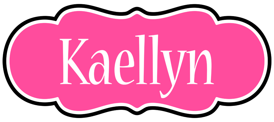 Kaellyn invitation logo
