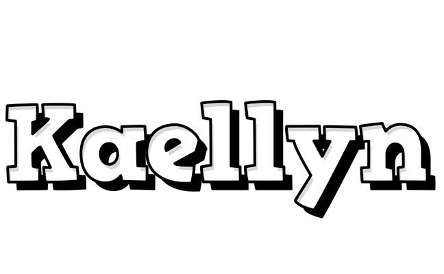 Kaellyn snowing logo