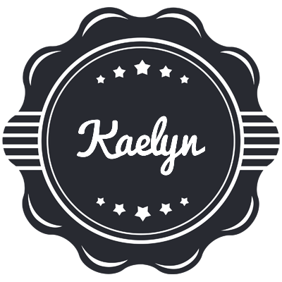 Kaelyn badge logo
