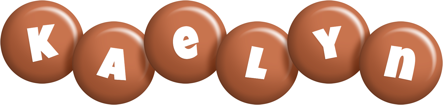 Kaelyn candy-brown logo