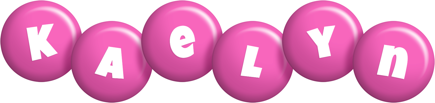 Kaelyn candy-pink logo