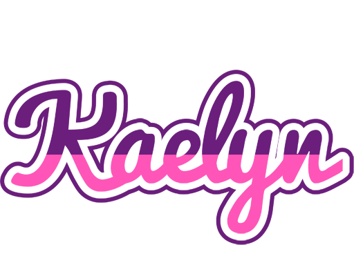 Kaelyn cheerful logo