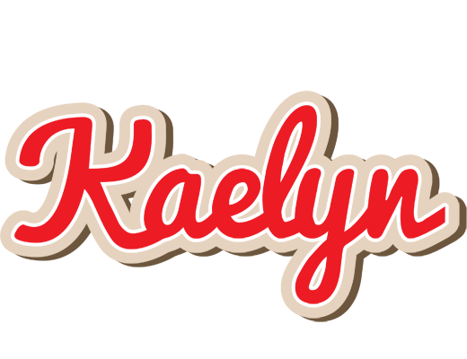 Kaelyn chocolate logo
