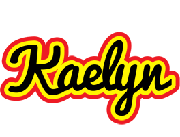 Kaelyn flaming logo