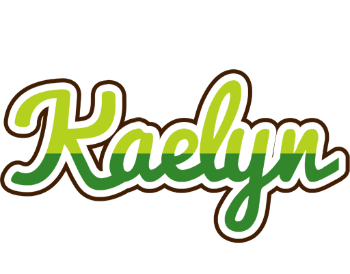 Kaelyn golfing logo