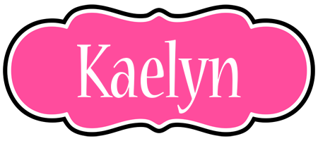 Kaelyn invitation logo