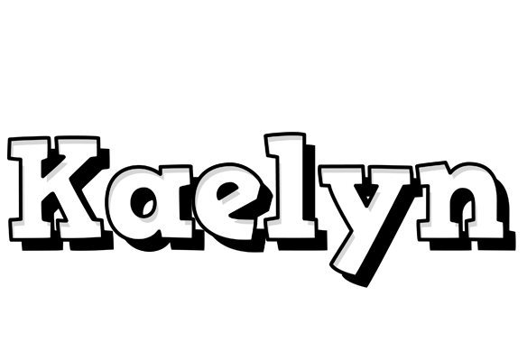 Kaelyn snowing logo