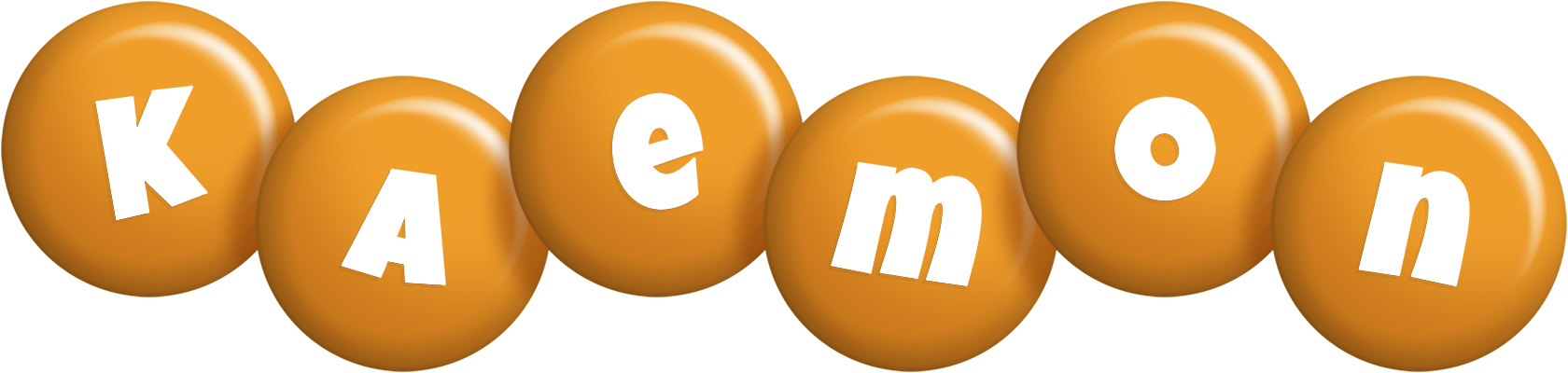 Kaemon candy-orange logo