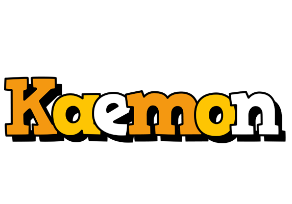 Kaemon cartoon logo