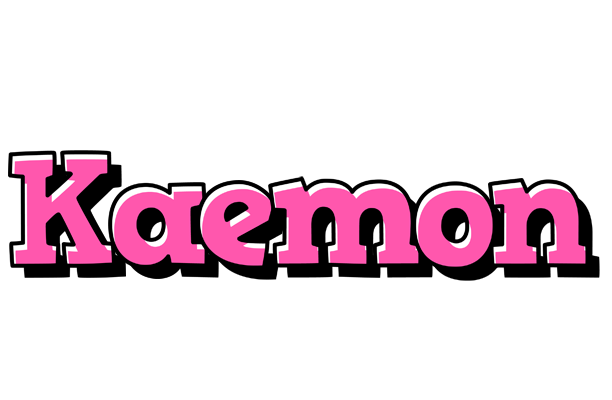 Kaemon girlish logo