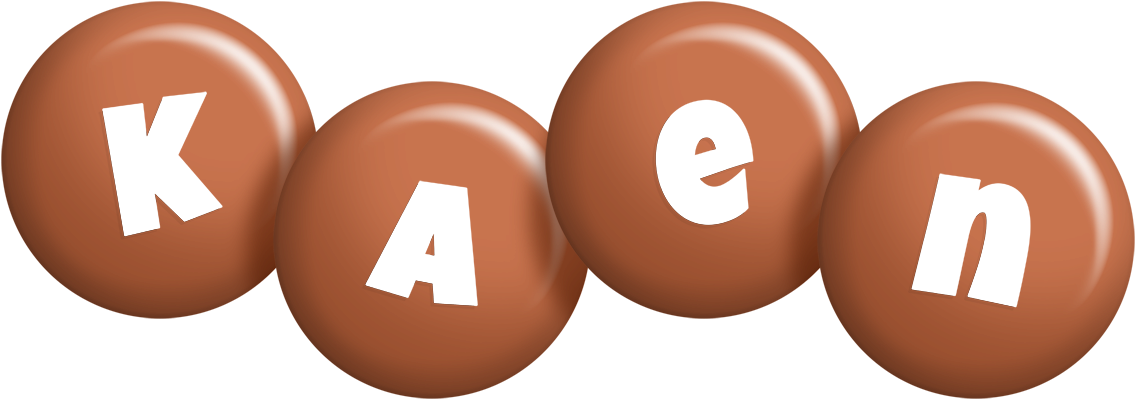 Kaen candy-brown logo
