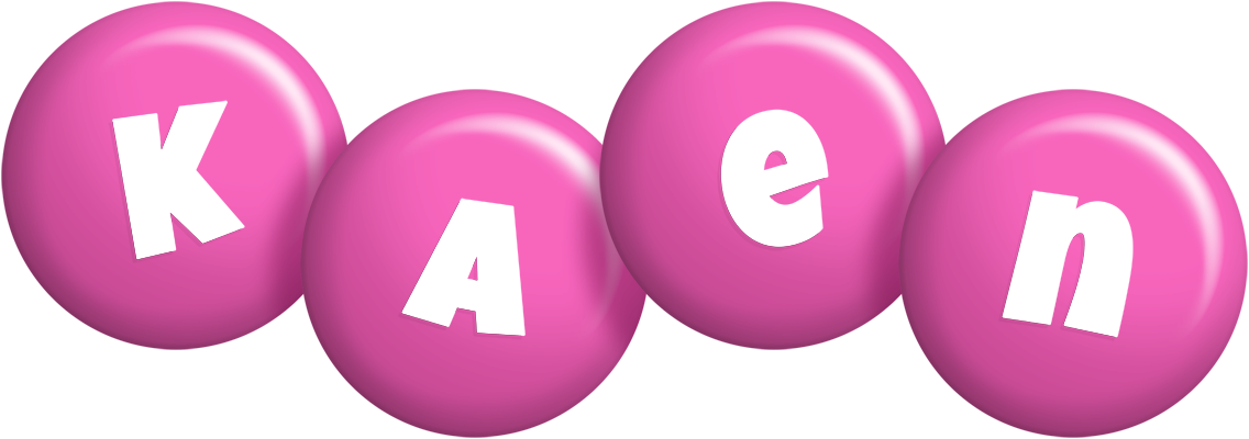 Kaen candy-pink logo