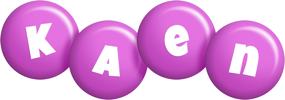 Kaen candy-purple logo