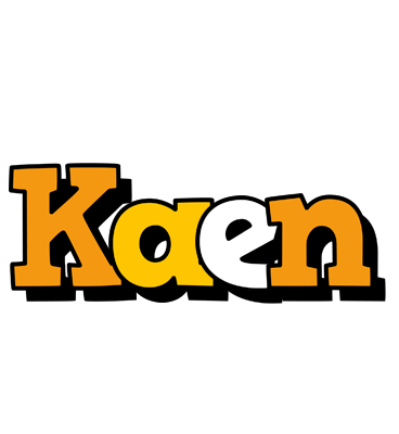Kaen cartoon logo