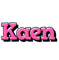 Kaen girlish logo