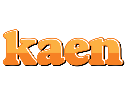 Kaen orange logo