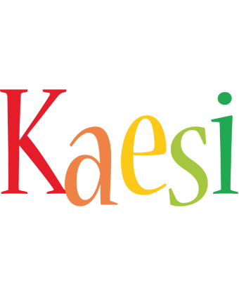 Kaesi birthday logo