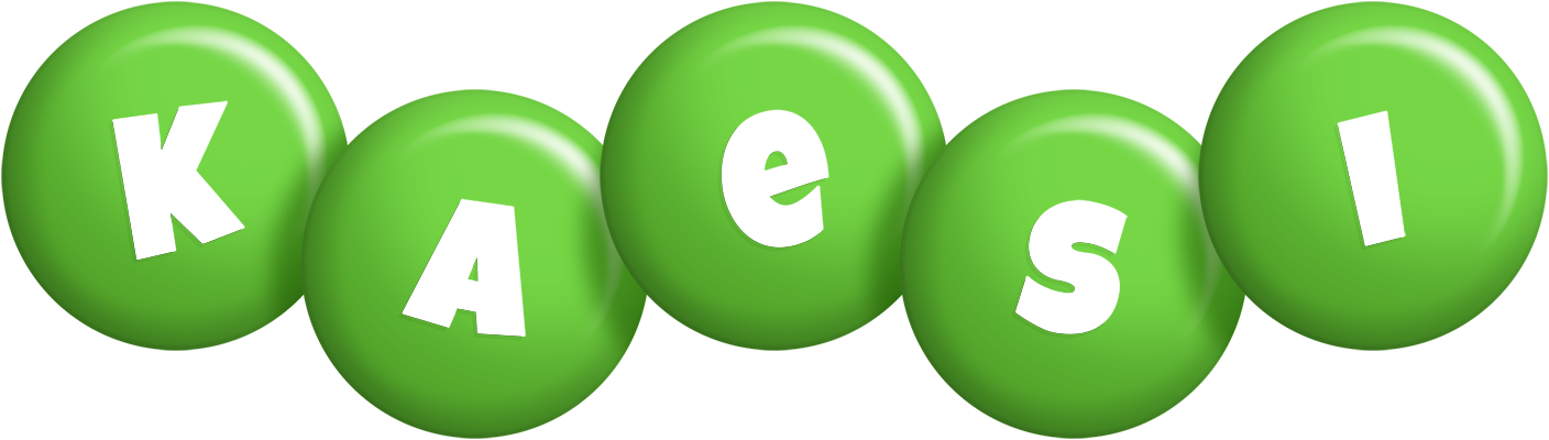 Kaesi candy-green logo