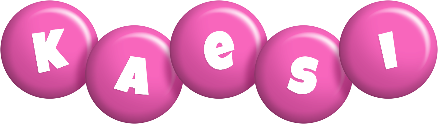 Kaesi candy-pink logo