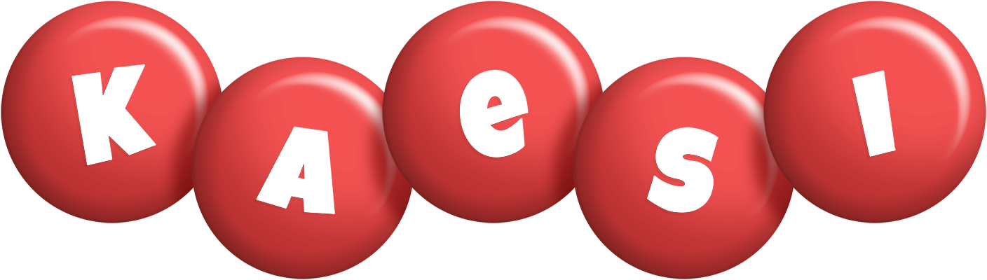 Kaesi candy-red logo